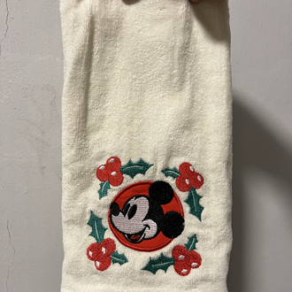 Mickey Chirstmas Havlu