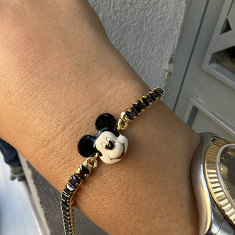 Mickey Mouse Bileklik (Taşlı)