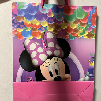 Minnie Mouse Hediye Poşeti