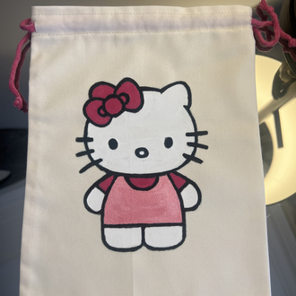 Hello Kitty Organizer Büzgülü Çanta 