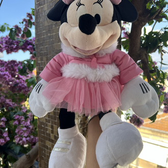 Ice Skating Minnie Mouse Peluş