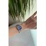 Lacivert kadran silver çelik unisex saat 
