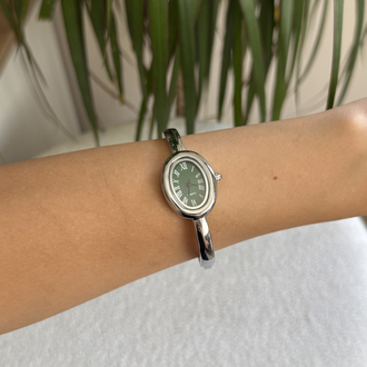 Marka model silver kelepçe saat