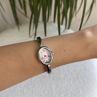 Marka model silver kelepçe saat