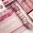 12'li Washi pembe renkli bant