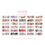 Pembe Temalı 30 Yaprak Sticker Albümü