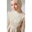 Lady dress premium vanilya 40 beden