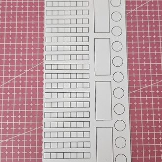 Ajanda planlayıcı sticker sayfası