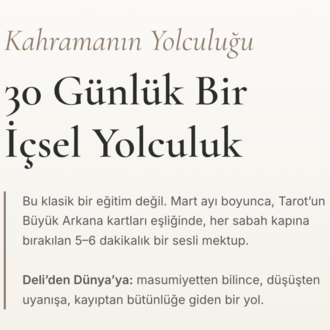 Kahramanın Yolculuğu (Masallı Yolculuk)