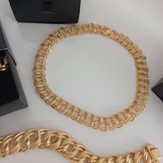 SAMANYOLU GERDANLIK SET İNCE MODEL