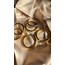 GOLD ÇELİK BÜYÜK HALKA KÜPELER