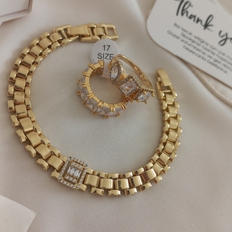 14 k Baget Taşlı Xuping marka bileklik