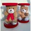 Kırmızı Kutulu Peluş Ayıcık