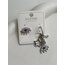 Göz charm sallantılı küpe