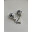 Mavi yıldı sallanan charm