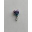 Kalp balon charm 