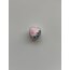 Pembe kalp charm 