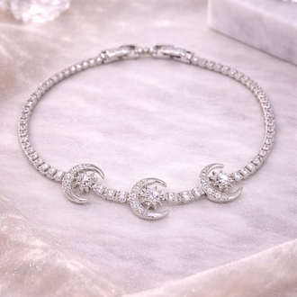 Moonlight Sparkle Silver Bileklik