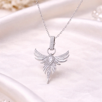 Silver Çelik Kolye 45 cm
