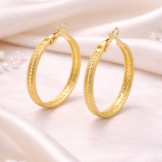 VIP 14K Küpe Gold