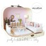 Minidom Travel Dollhouse Living Room Consept, Çantalı Taşınabilir Bebek Evi Oturma Odası Konsepti