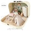 Minidom Travel Dollhouse Girls Room Concept, Çantalı Taşınabilir Bebek Evi, Kız Çocuk Odası