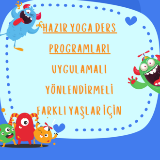 6 ADET HAZIR VE DETAYLI DERS PROGRAMI Farklı Yaş Grupları içerir