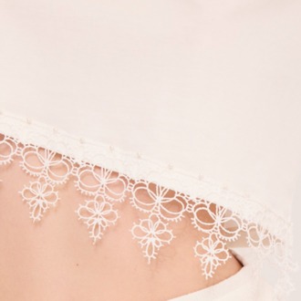 MİA Lace Crop T-shirt