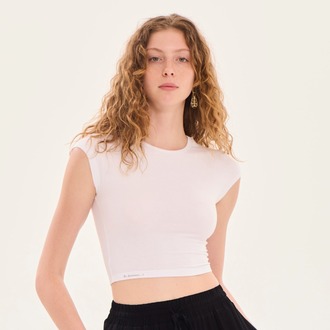 KİVA Crop Top / Beyaz