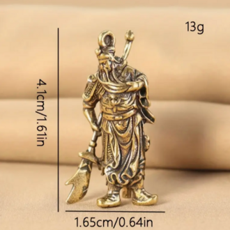 Brass Mighty Samurai Kapı Tanrısı