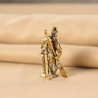 Brass Mighty Samurai Kapı Tanrısı