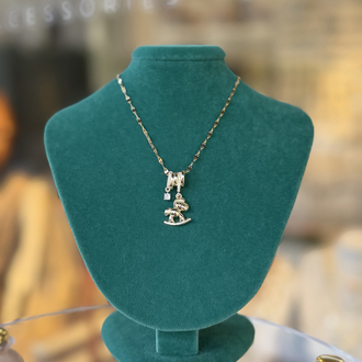 Charm Çelik Kolye