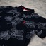 Polo Yaka Çiçek Desenli T-Shirt