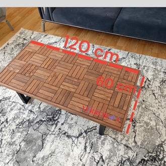 120 X 60 CEVİZ sehpa 