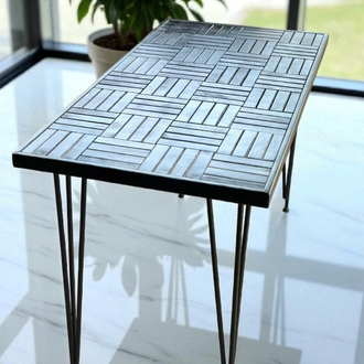 120 X 60 siyah masa