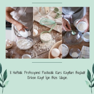 4 Hafta Başlangıç Seviye Pastacılık Eğitimi