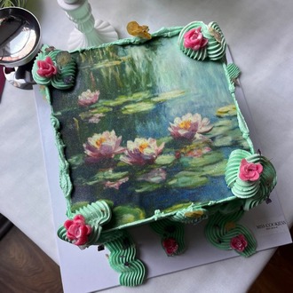 Water Lilies Cake