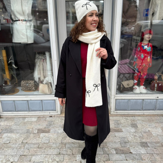 Premium oversize kaşe kaban