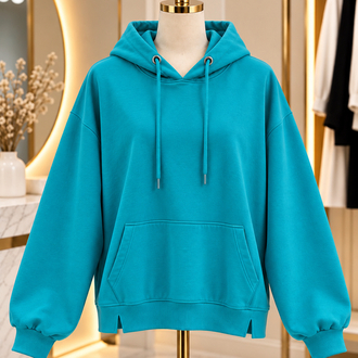 Kapüşonlu ince sweatshirt