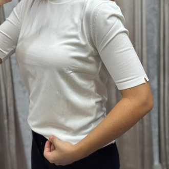 Sırt detaylı basic triko