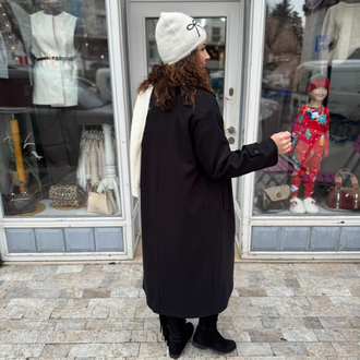 Premium oversize kaşe kaban