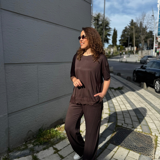 Dantelli tasarım modal takım