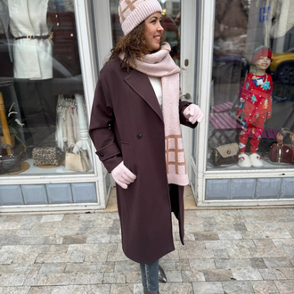 Premium oversize kaşa kaban