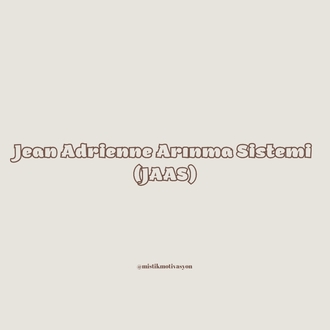 ​ Jean Adrienne Arınma Sistemi (JAAS) - Bireysel Seans 