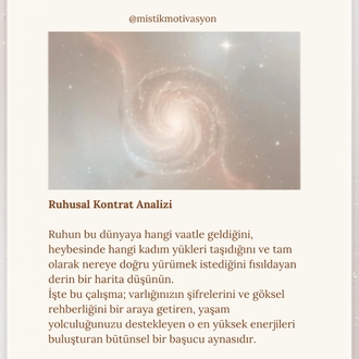 Ruhsal Kontrat Analizi 