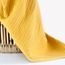 4 Katlı Organik Müslin battaniye - YELLOW MUSTARD