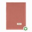 4 Katlı Organik Müslin battaniye - CRANBERRY RED