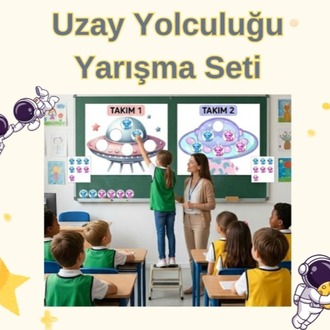 Uzay Yolculuğu Yarışma Seti - PDF - Etkinlik Kiti