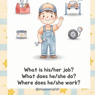 JOBS KONUŞMA KARTLARI - 20 ADET - KOLAY - PDF miyaovenglish