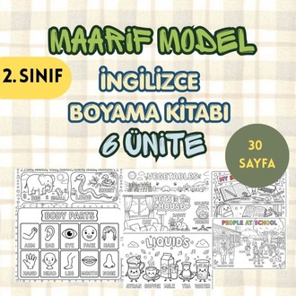 2. SINIF MAARİF MODEL BOYAMA KAĞITLARI - 30 SAYFA - PDF